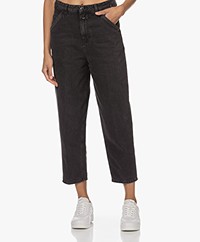 Closed Welby Better Blue Cropped Jeans - Donkergrijs