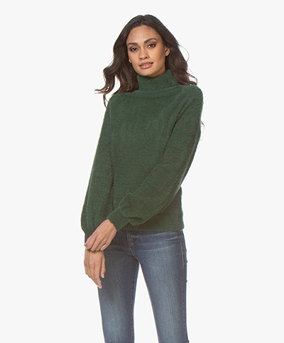 Plein Publique Le Doux Soft Turtleneck Sweater - Green