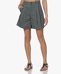 Drykorn Court Pleated Shorts - Green