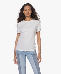 American Vintage Vegiflower Organic Cotton T-shirt - White