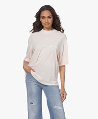 ANINE BING Wes Bing LA T-shirt - Washed Pink