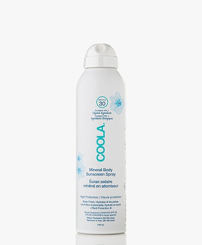 COOLA Mineral Body Sunscreen Spray SPF 30 - Unscented 