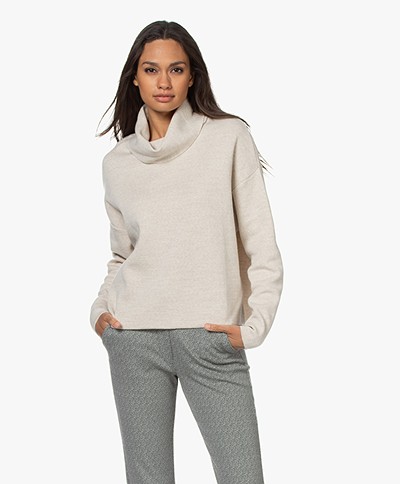 Sibin/Linnebjerg Brazil Merino Wool Blend Turtleneck Sweater - Kit