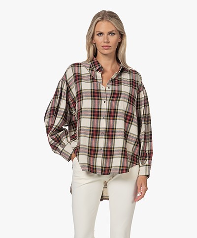 by-bar Sarah Checked Flannel Shirt - Scottish Check