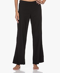 Calvin Klein Viscose Pajama Pants - Black