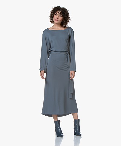 Filippa K Leia Dress - Blue Grey