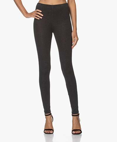 Majestic Filatures Angie Soft Touch Jersey Legging - Antraciet Mêlee 