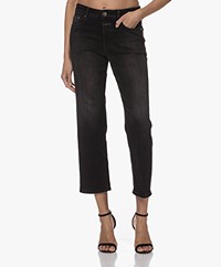 Closed Milo Cropped Straight Jeans - Donkergrijs