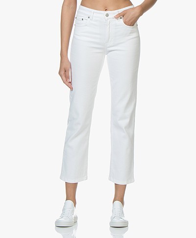 Filippa K Stella Cropped Coloured Denim Jeans - White