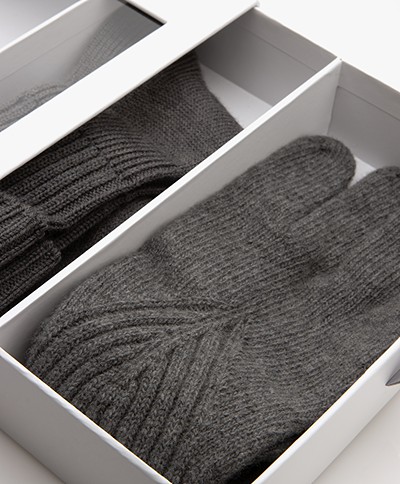  FALKE Gloves + Socks Gift Set - Dark Grey