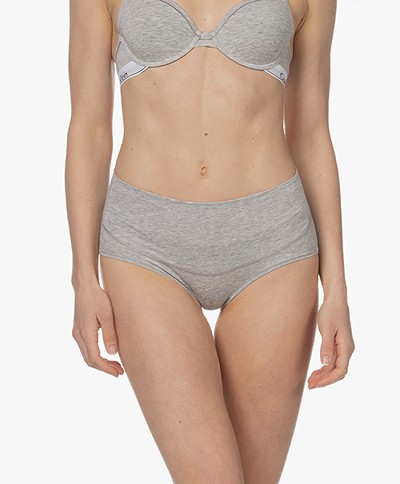 SPANX® Cotton Control Light Shaping Briefs - Heather Grey 