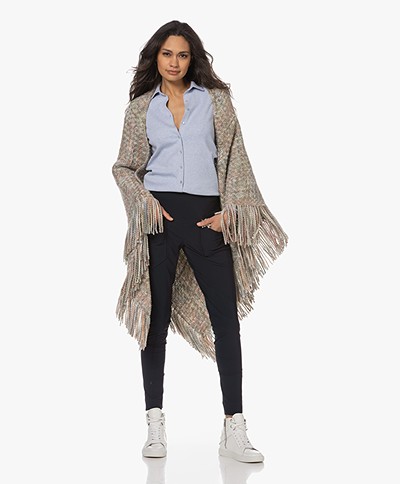 Manos del Uruguay Merino Wolmix Poncho - Pasteltinten