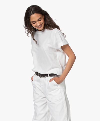 IRO Lozzi Oversized Cotton T-shirt - White