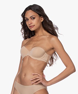 Calvin Klein Lightly Lined Strapless BH - Bare