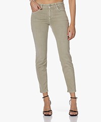 Closed Baker Mid-rise Slim-fit Jeans - Light Moss Green
