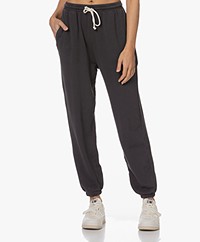 American Vintage Hapylife French Terry Sweatpants - Vintage Carbon
