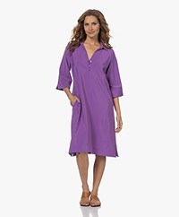 KYRA Joanna Viscose Blend Dress - Deep Lavender