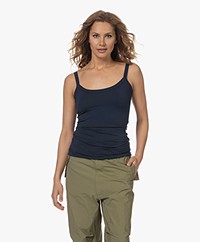 Woman by Earn Haley Micromodal Top - Navy