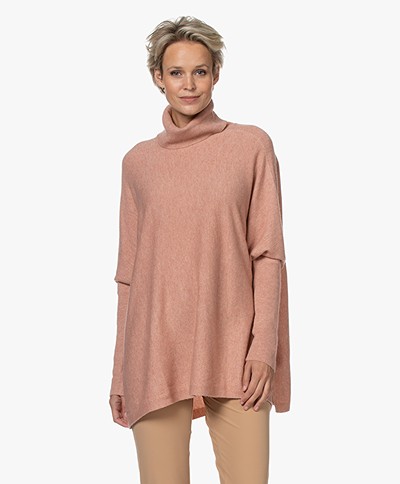 Repeat Wool and Organic Cashmere Sweater - Rosequartz