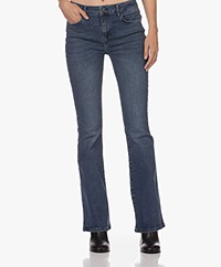 by-bar Maxime Stretch Flared Jeans - Donkerblauw