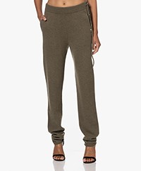 extreme cashmere N°30 Cashmere Blend Knitted Pants - Laurier