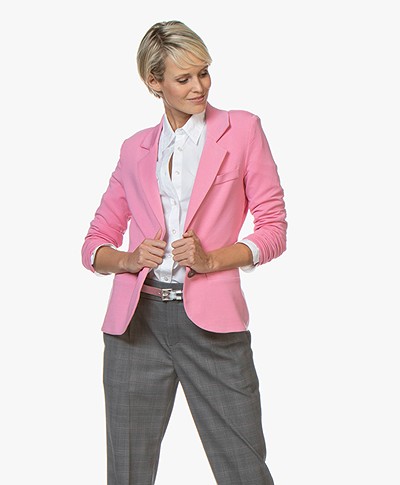 Repeat Tailored Jersey Blazer - Pink