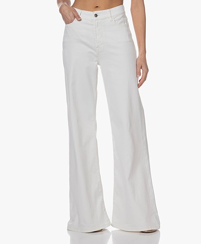 by-bar Femme Flared Jeans - Off-white