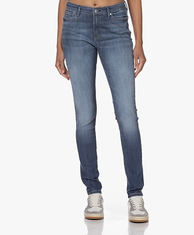 Denham Needle Dakota Skinny Jeans - Middenblauw