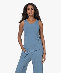 HANRO Modal Jersey Yoga T-shirt - Stone