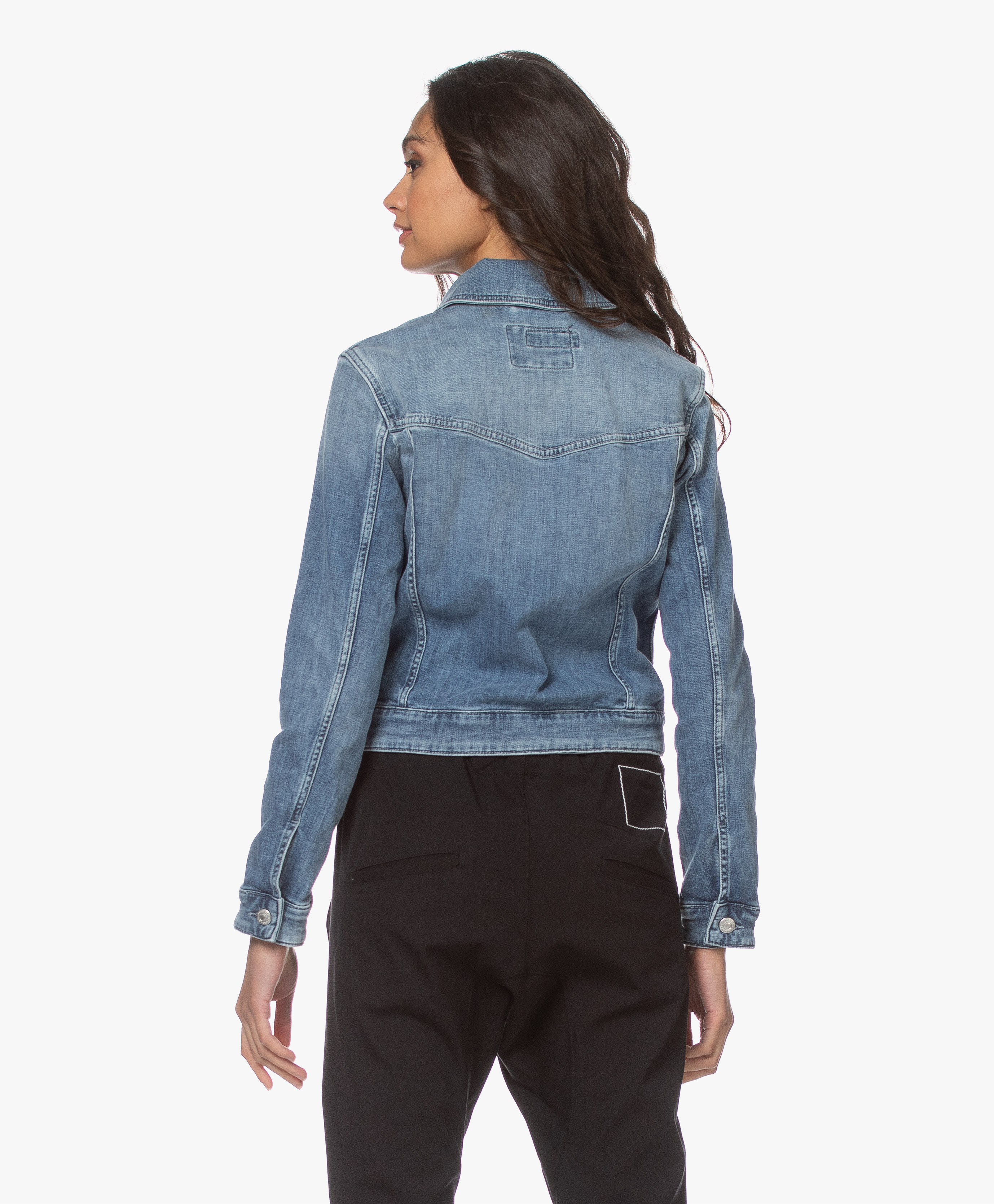 Drykorn Somerton Denim Jacket - Medium Blue - somerton | 260031 3700