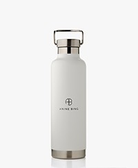 ANINE BING Pia Insulating Stainless Steel Water Bottle - White