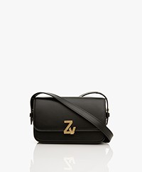 Zadig & Voltaire ZV Initiale Le Mini Leather Bag - Black