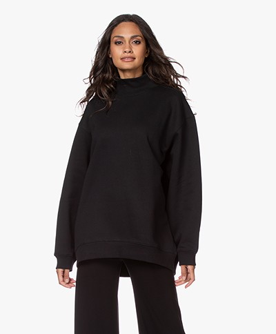 Filippa K Soft Sport Oversized Sweatshirt - Black