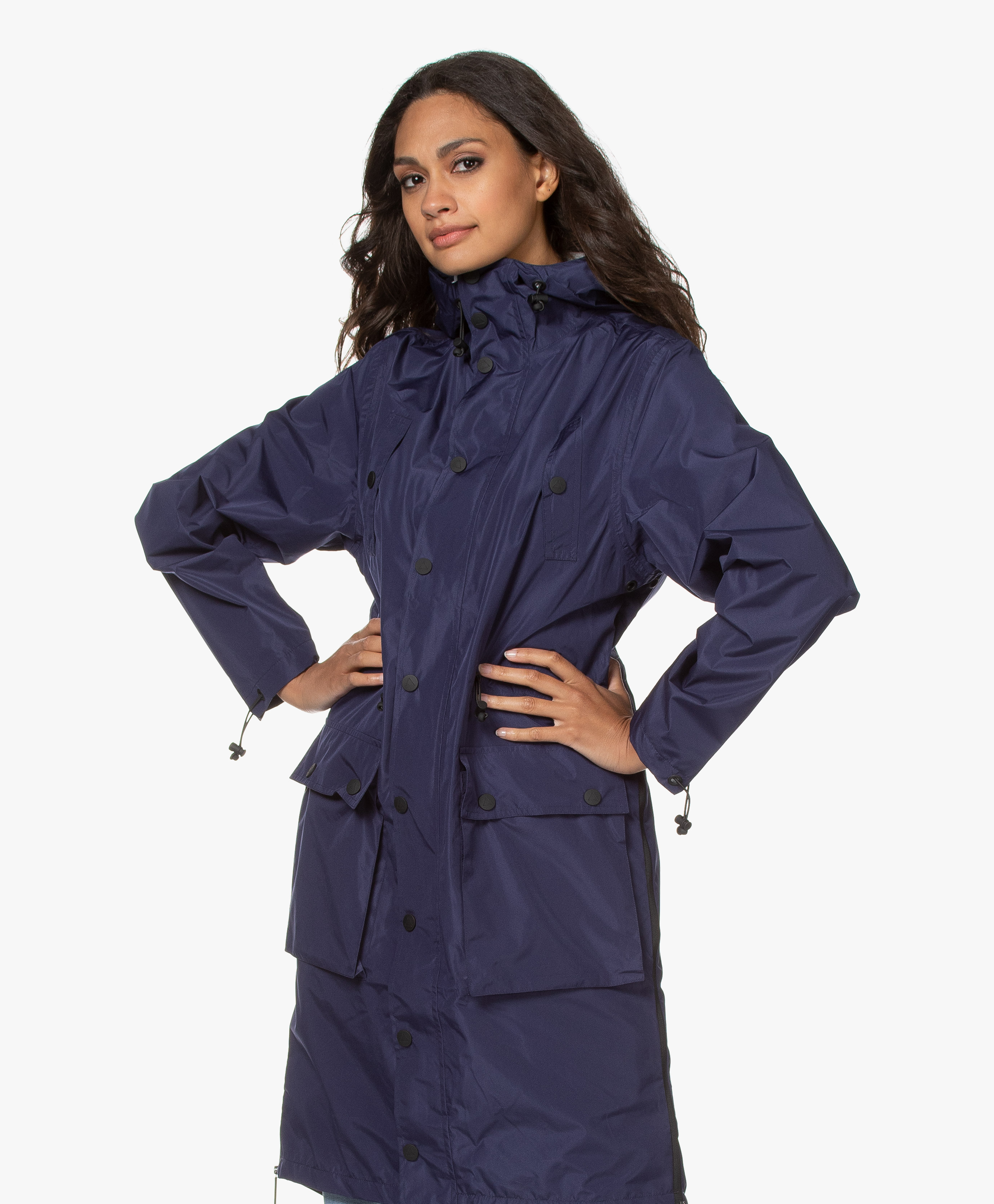 Maium Rainwear 2-in-1 Parka Lightweight Raincoat - Medieval Blue ...
