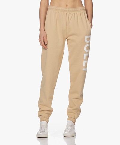 Dolly Sports Team Dolly Cotton French Terry Sweatpants - Camel