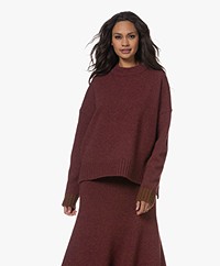Vanessa Bruno Barython Wool-Alpaca Blend Sweater - Raisin