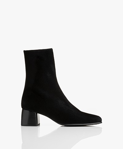 Filippa K Eileen Suede Leather Boots - Black