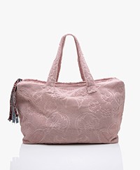 Lalla Marrakech Socco Eponge Terry Cloth Bag - Vieux Rose