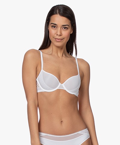 Calvin Klein Lightly Lined Demi BH - Wit 