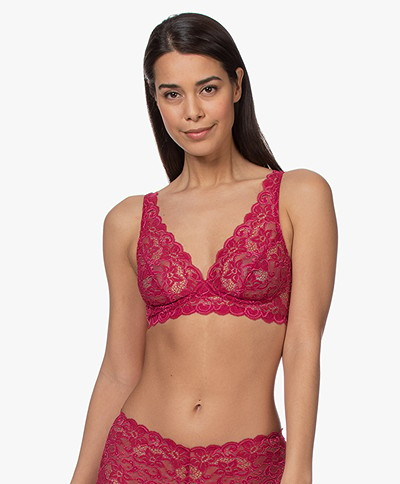 HANRO Moments Soft Cup Bra - Barberry