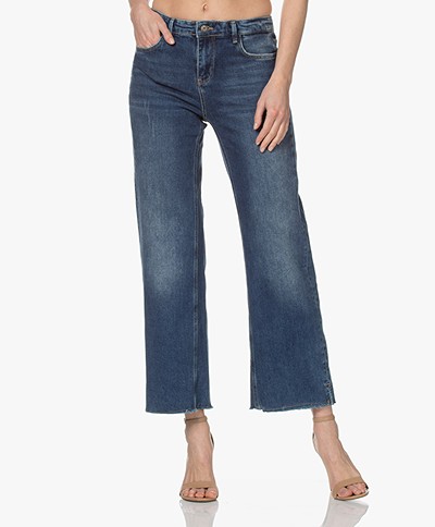 by-bar Mojo Straight Cropped Jeans - Blue