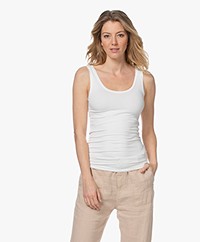 Majestic Filatures Soft Touch Jersey Tank Top - Milk