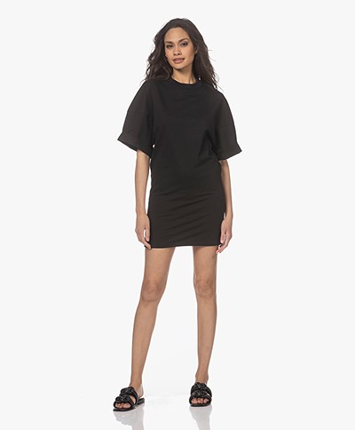 IRO Inaly Jersey Dress with Cut-outs - Black
