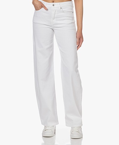 Drykorn Medley Straight Stretch Jeans - White