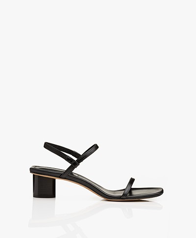 Filippa K Livia Strappy Leather Sandals - Black