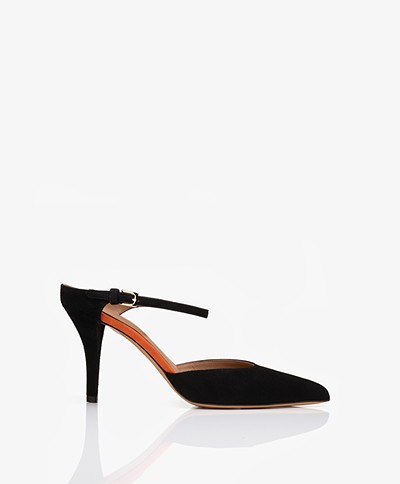 By Malene Birger May Suede Mules - Black