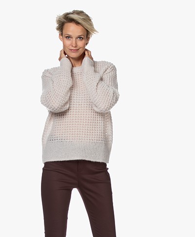 Filippa K Helen Mohair Blend Sweater - Ivory