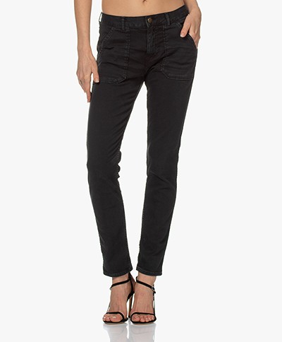 ba&sh Csally Slim-fit Jeans - Blackstone