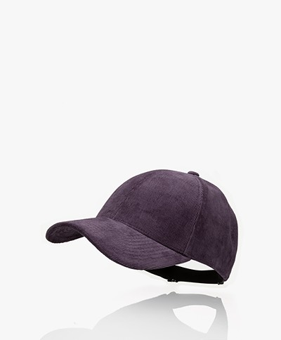 Varsity Headwear Katoenen Corduroy Pet - Royal Violet