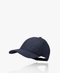 Varsity Headwear Virgin Wool Cap - Dark Navy